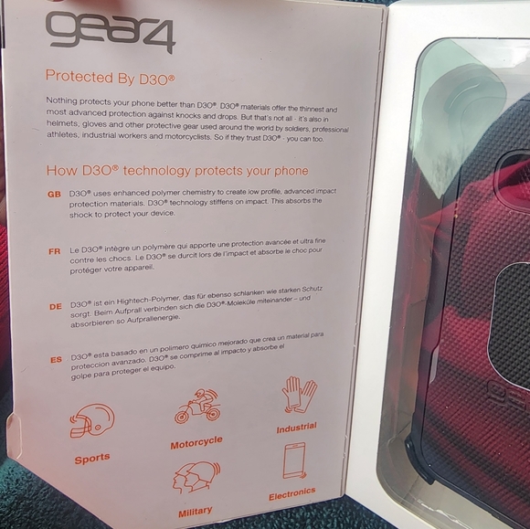 #2 - For Samsung galaxy S10e Gear4 Platoon Case with Holster NWT - Picture 5 of 8